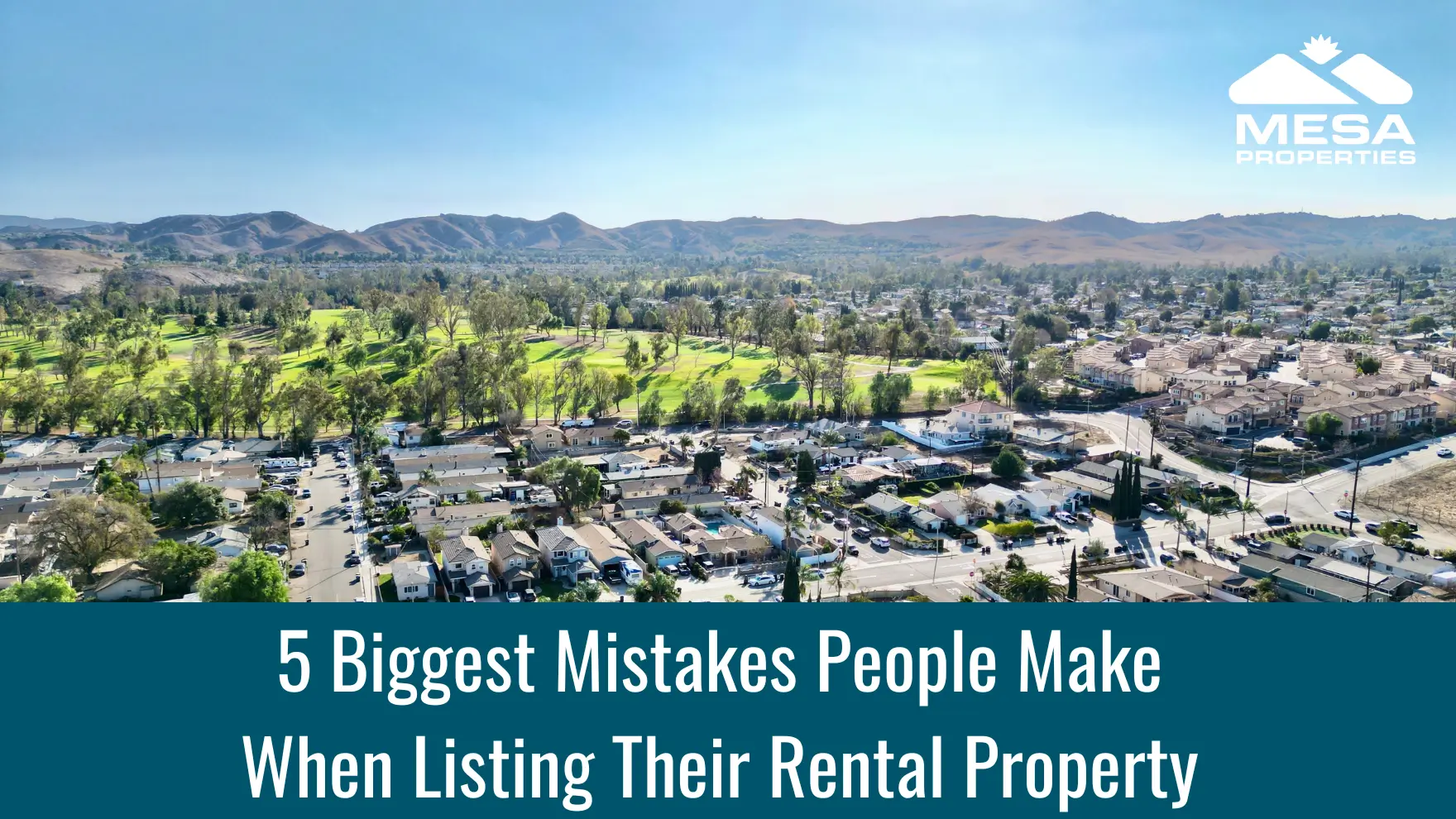 5 Biggest Mistakes People Make When Listing Their Rental Property